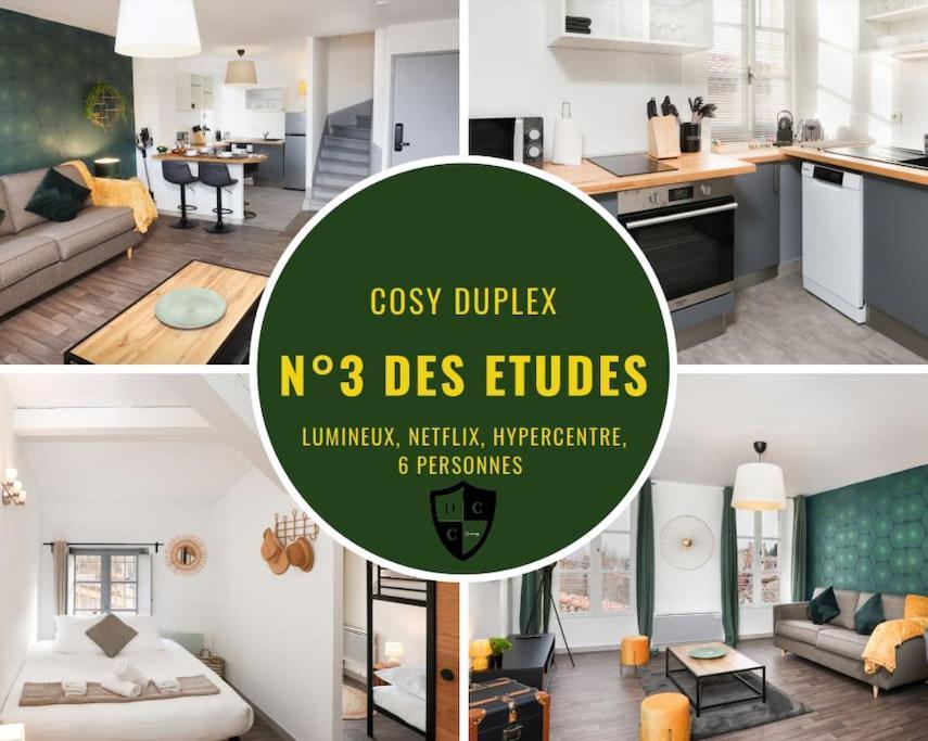 カルカソンヌN3 Des Etudes Duplex Hypercentre Wifi Conciergeriedamecarcasアパートメント エクステリア 写真